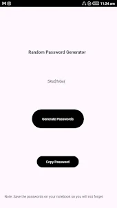 Random Password Maker
