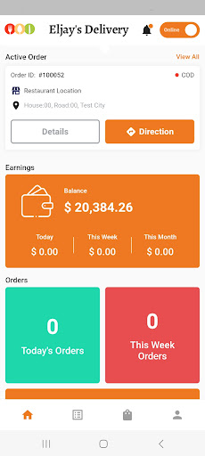 Android application Eljay's Driver screenshort