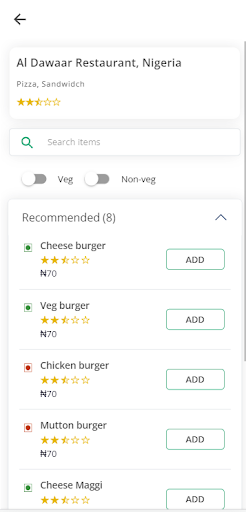 Android application FreshlyClicked screenshort