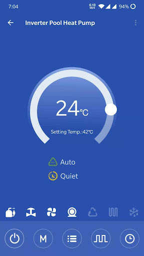 Android application ThermWise screenshort