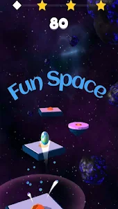 Ball Bounce 3D : Jump in Space