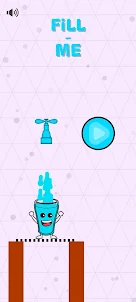 Fill Glass - Water Puzzle Game