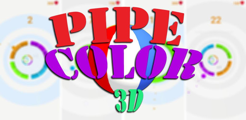 Pipe Color 3D - Color Tunnel 3D