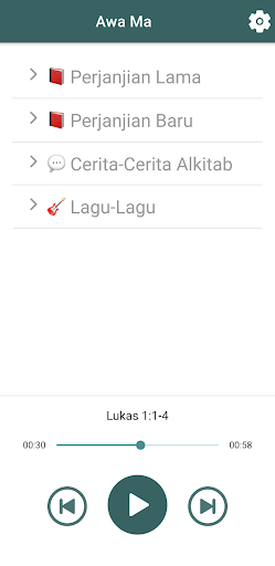 Android application Awa Ma - Yetfa Oral bible screenshort
