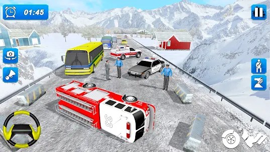 Snow Bus Simulator Games