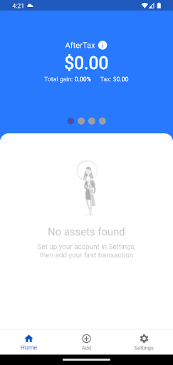 AfterTax: Portfolio Tracker Screen 2