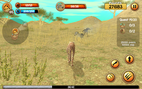 Wild Cheetah Sim 3D screenshots 12