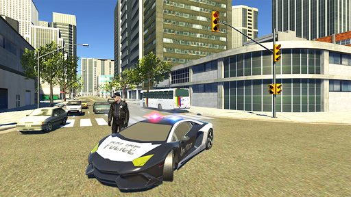 Police Car Drift Driving Simulator