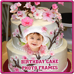 Cover Image of Télécharger Cadres de gâteau de joyeux anniversaire  APK