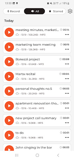 Voice Recorder Pro - XVoice Screen 2