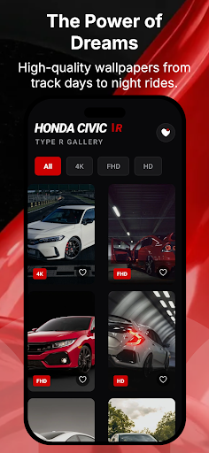 4K Honda Civic Walpapers ekran görüntüsü