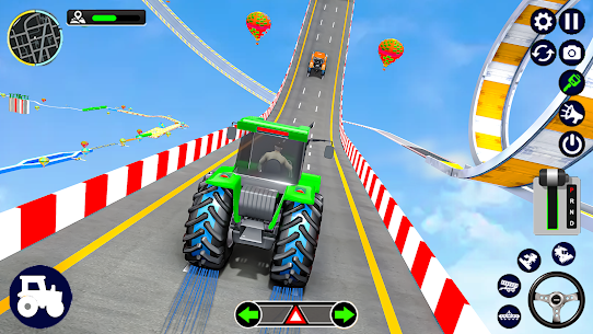 Mega Ramp Tractor Stunt Game 1