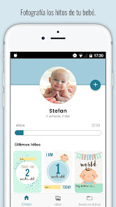Screenshot 2 Tarjetas hito de mi bebé android