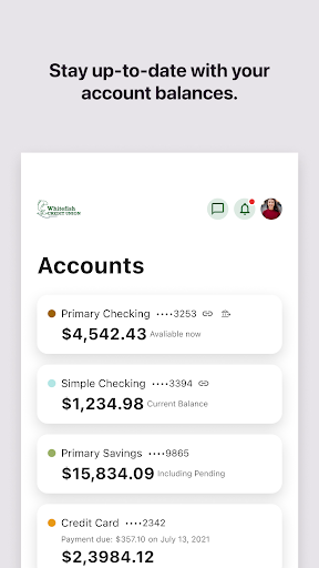Whitefish Credit Union Screen 3
