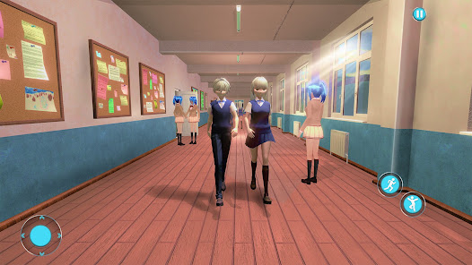 Anime High School Girl Game 3D  screenshots 12