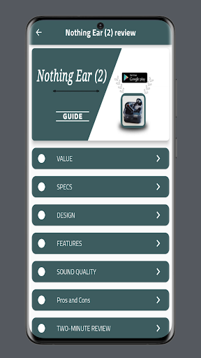 Nothing Ear 2 Guide Screen 2
