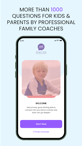 Android application Deeper Kids: meaningful talks screenshort