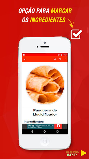Receitas de Panquecas Screen 3
