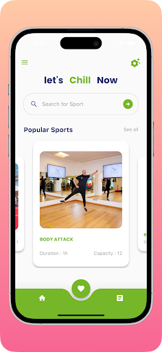 Android application UM6P POLE SPORT screenshort