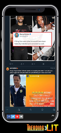 Android application Trending Lit! X screenshort