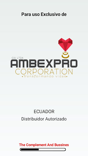 Android application Ambexpro screenshort