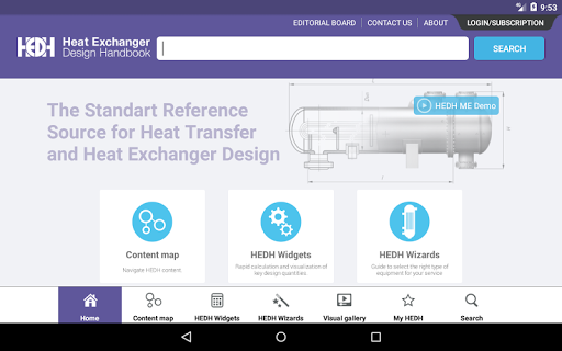 Android application HEDH ME screenshort