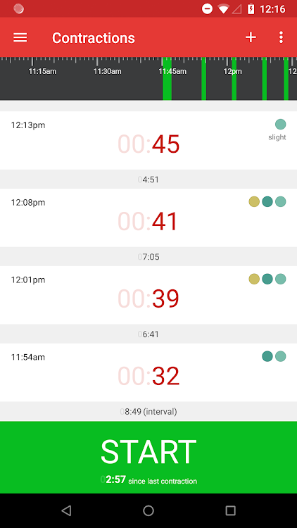 Contractions Timer for Labor - 3.2.0 - (Android)