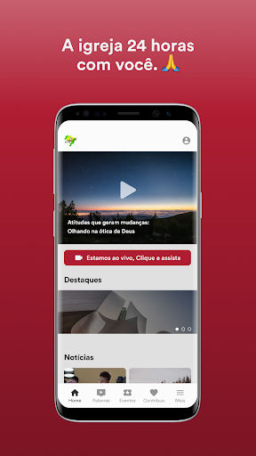 Android application MINISTÉRIO AVANÇAI screenshort