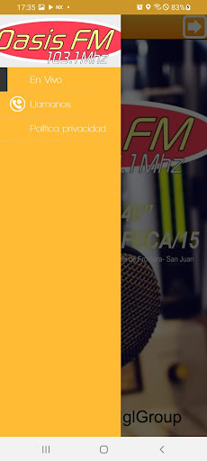 Oasis Fm 103.1 Mhz Screen 2