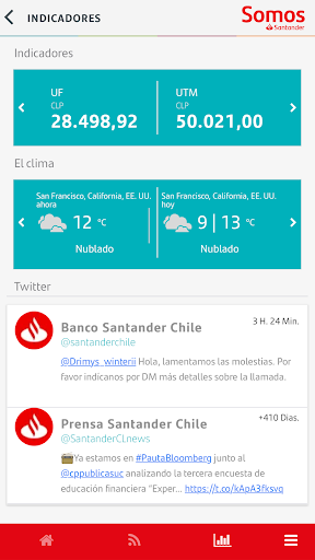 Somos Santander Screen 2