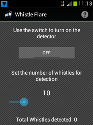 WhistleFlare Screen 2
