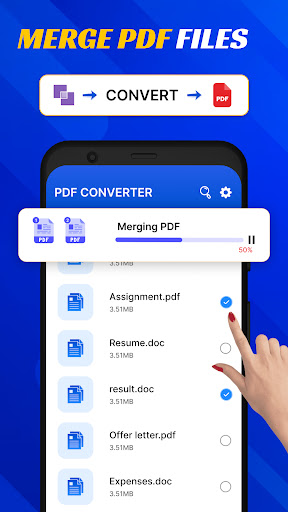 Android application PDF Converter : IMAGES TO PDF screenshort