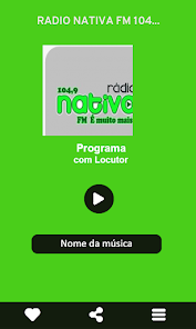 Rádio Nativa FM 104,9 1.3 APK + Mod (Unlimited money) untuk android