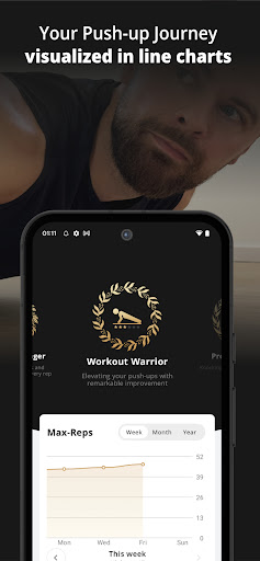 GOLDEN Push-Ups Pushup Tracker screenshot 10