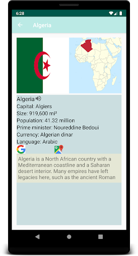 African Countries Screen 3