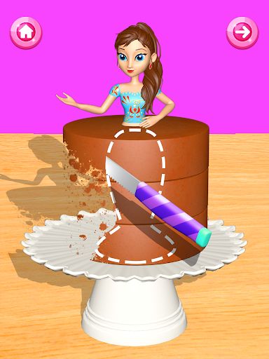 Android application Cake DIY Baking Food Games screenshort