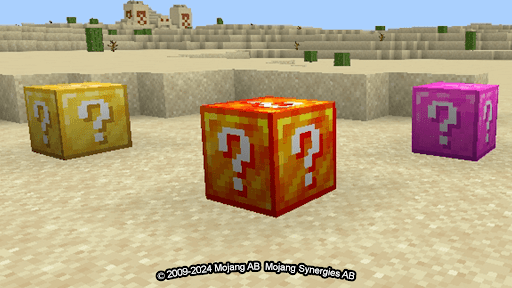 lucky block mod for minecraft Screen 3