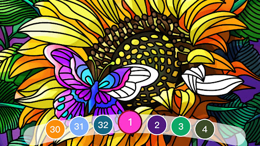 Color by Number: Oil Painting Coloring Book  screenshots 9