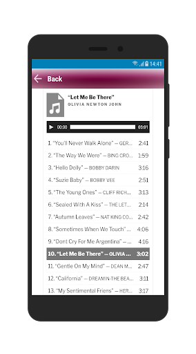 Romance Memories Love Songs Screen 3