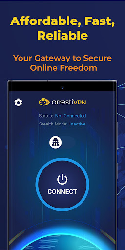 Android application Arresti VPN | Secure & Fast screenshort