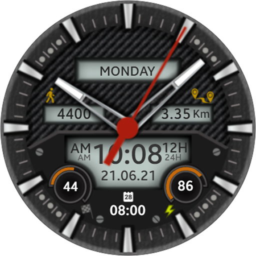 NB 06 Hybrid watch face Download on Windows