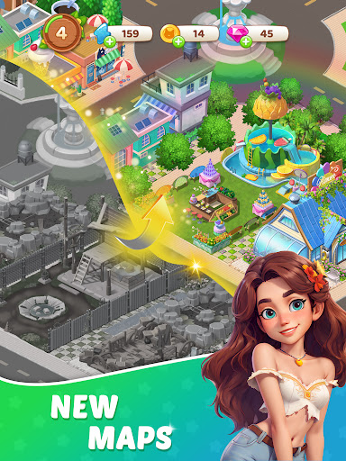 Screenshot of Merge Resort - Merge Game