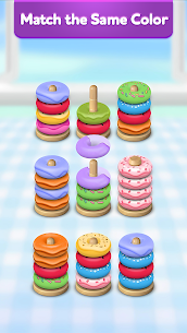 Hoop Stack 3D – Color Sort 2