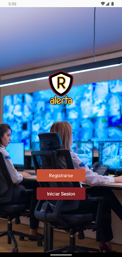 Android application Alerta R screenshort