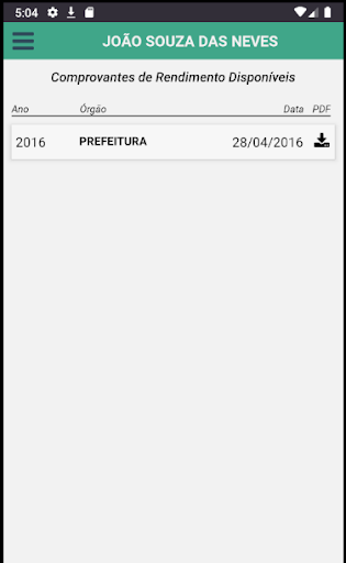 Contracheque Fenix Screen 3
