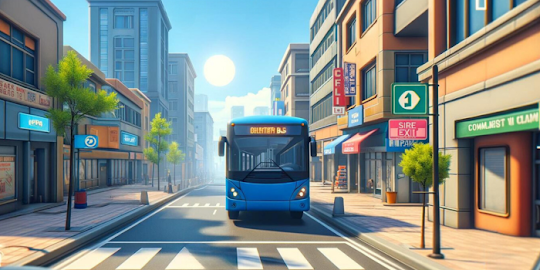 Coach Bus Driving 3D Game