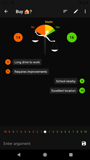 Decisions Screen 3