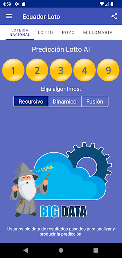 Ecuador Loto - Predicción AI Screen 2