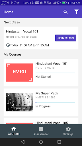 Android application Shankar Mahadevan Academy screenshort