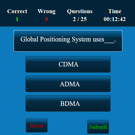 Wireless Communication MCQ Screen 3